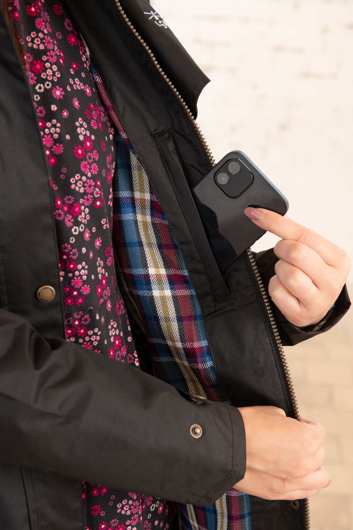 Outback Full Length Waterproof Raincoat - Black-Lighthouse