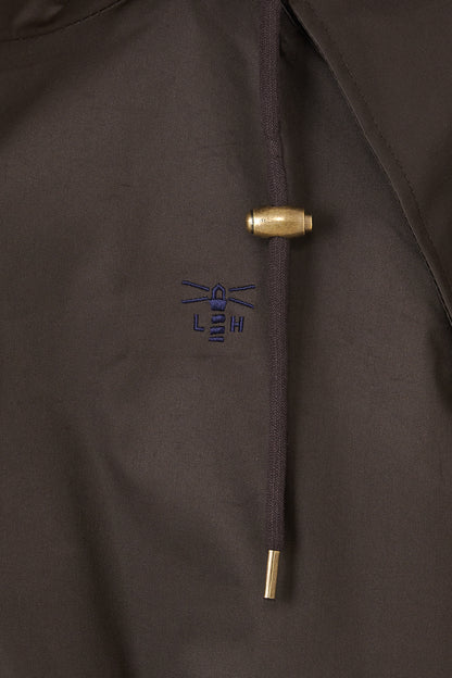 Stockman Full Length Rain Coat - Chocolate-Lighthouse