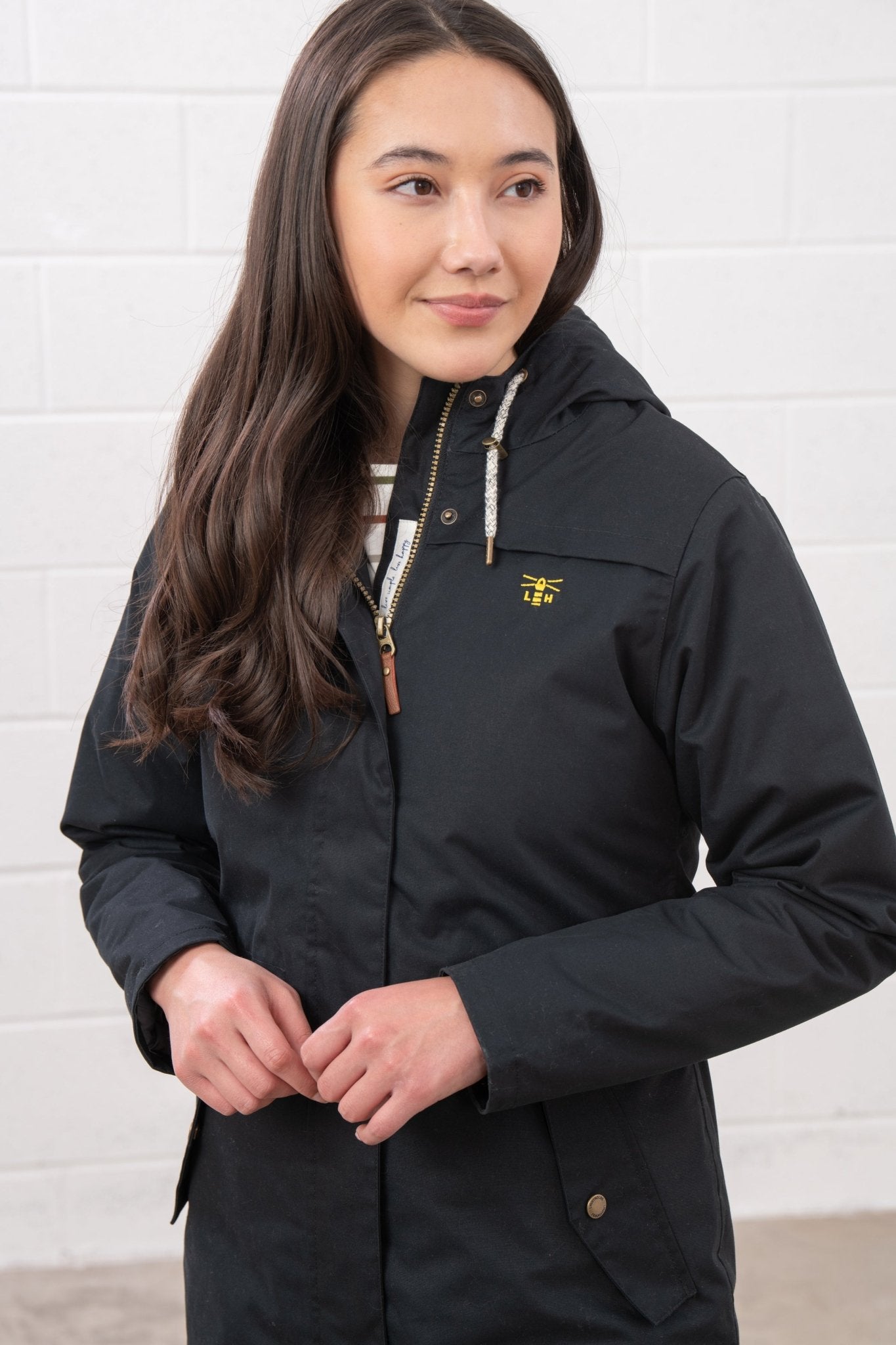 Abigail Coat - Black - Lighthouse