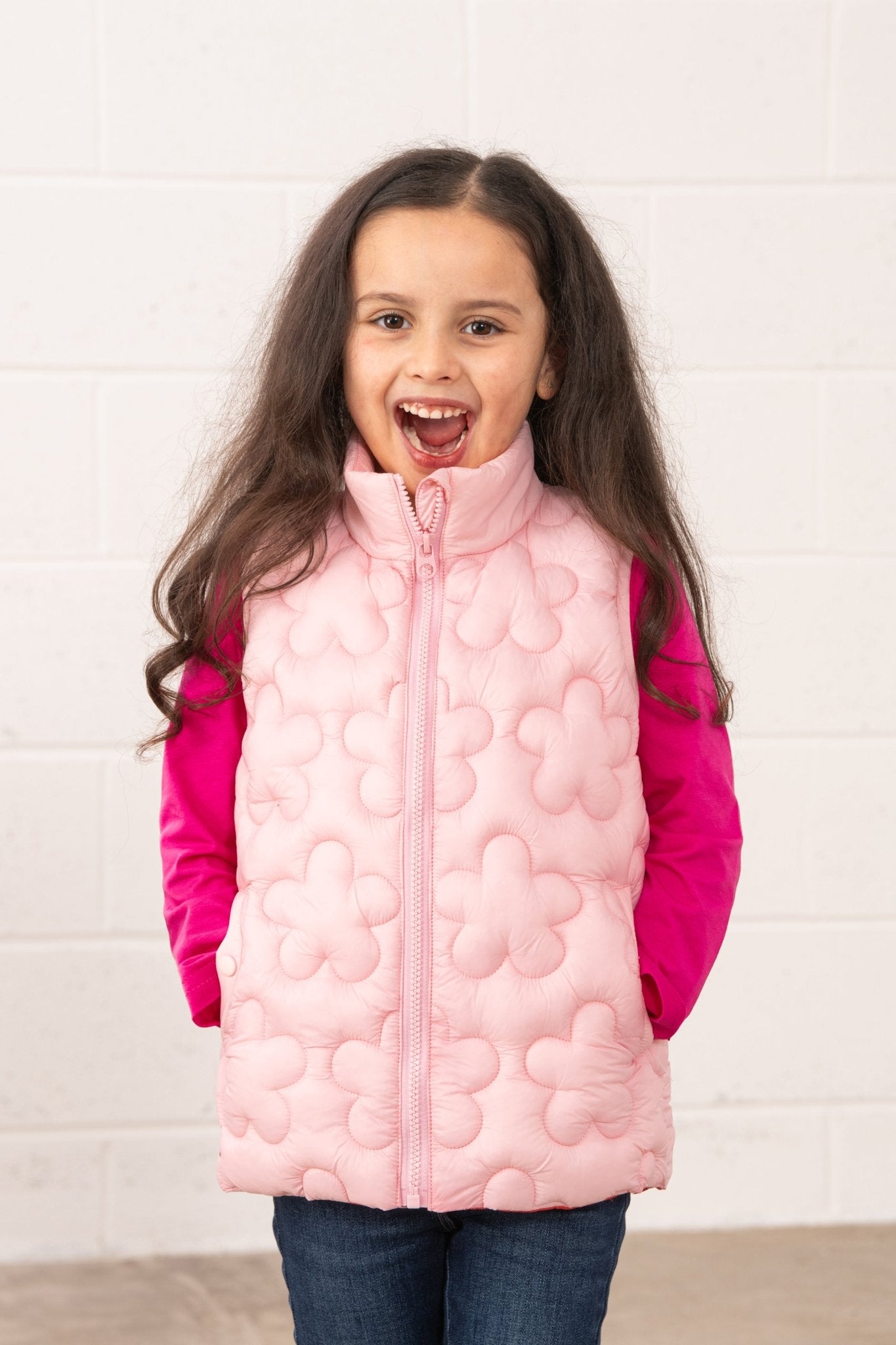 Amber Gilet - Baby Pink - Lighthouse