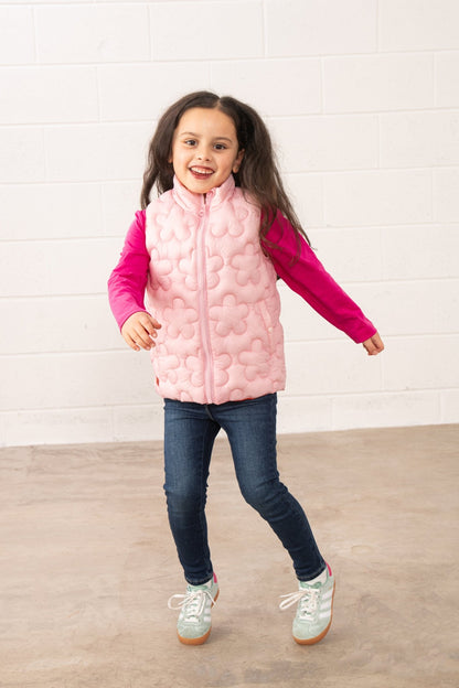 Amber Gilet - Baby Pink - Lighthouse