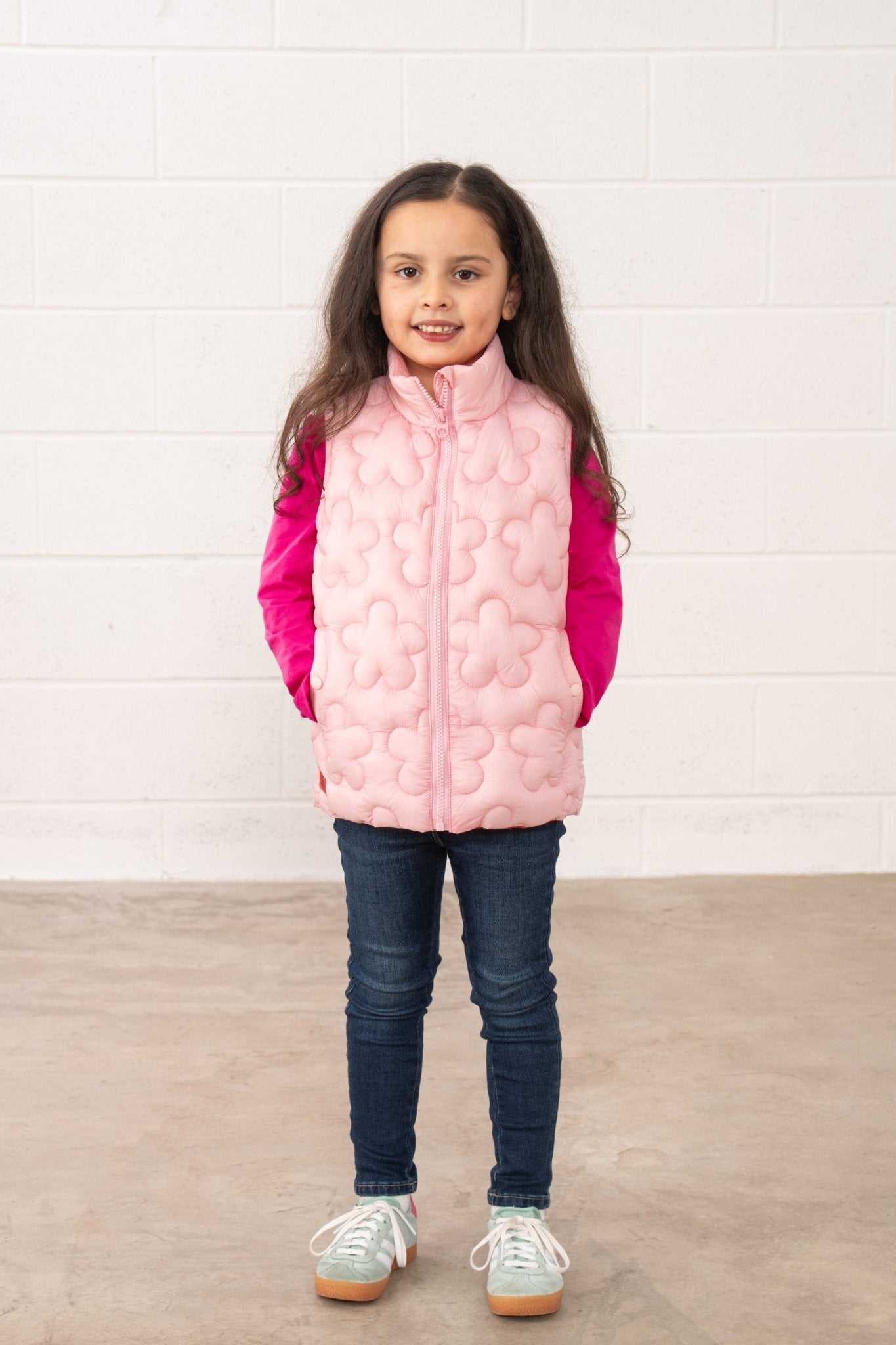 Amber Gilet - Baby Pink - Lighthouse