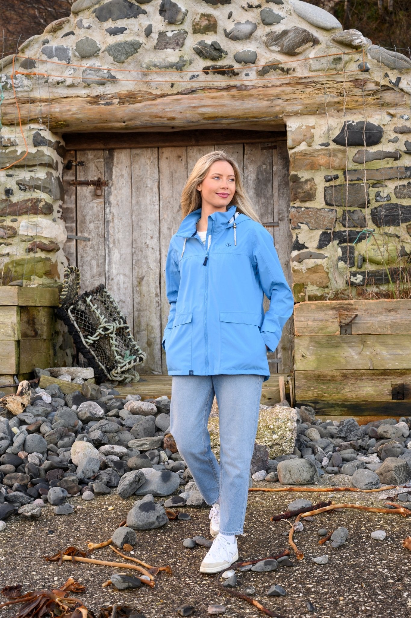 Beachcomber Jacket - Marine Blue - Lighthouse