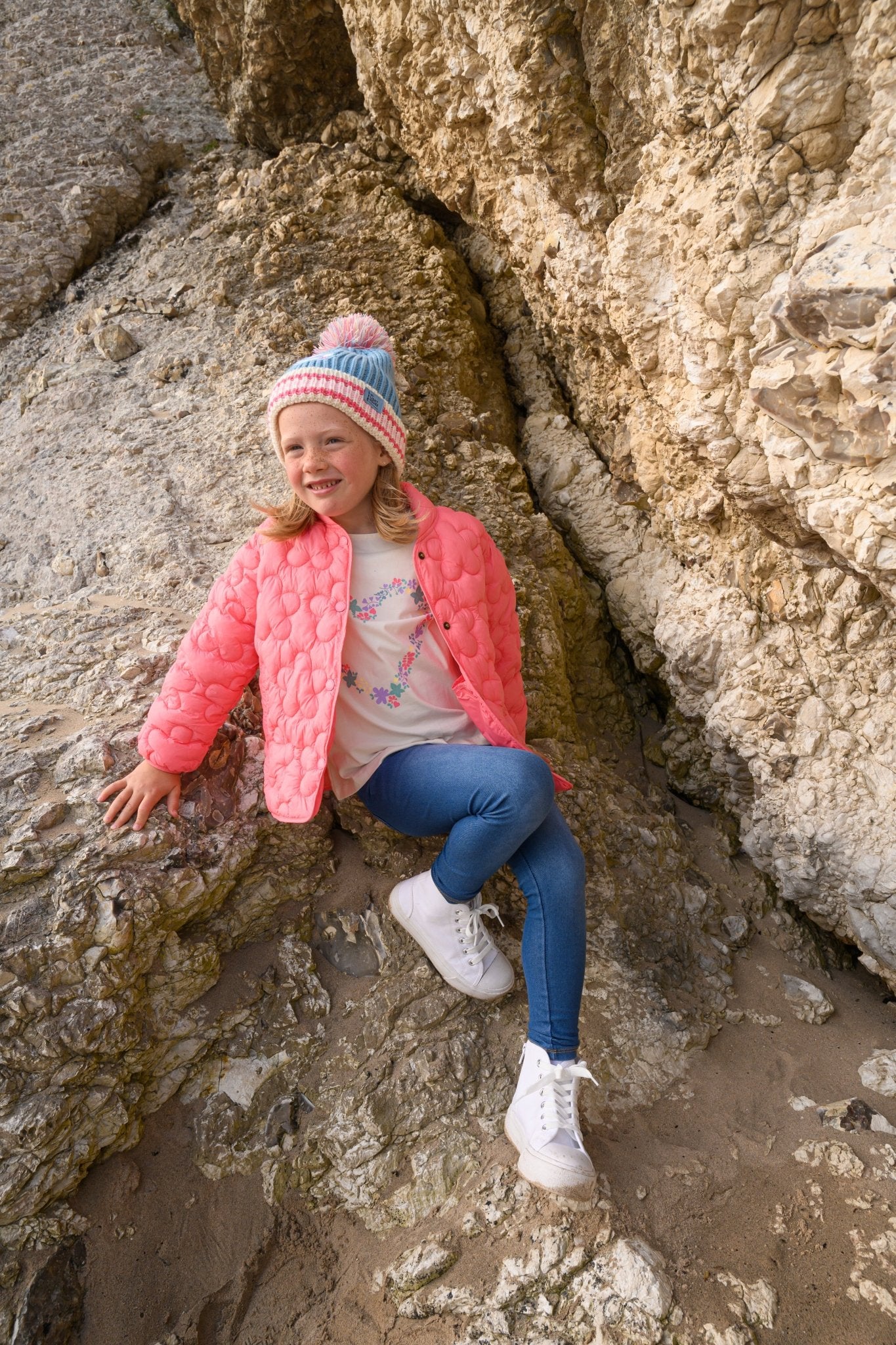 Bonnie Coat - Pink - Lighthouse