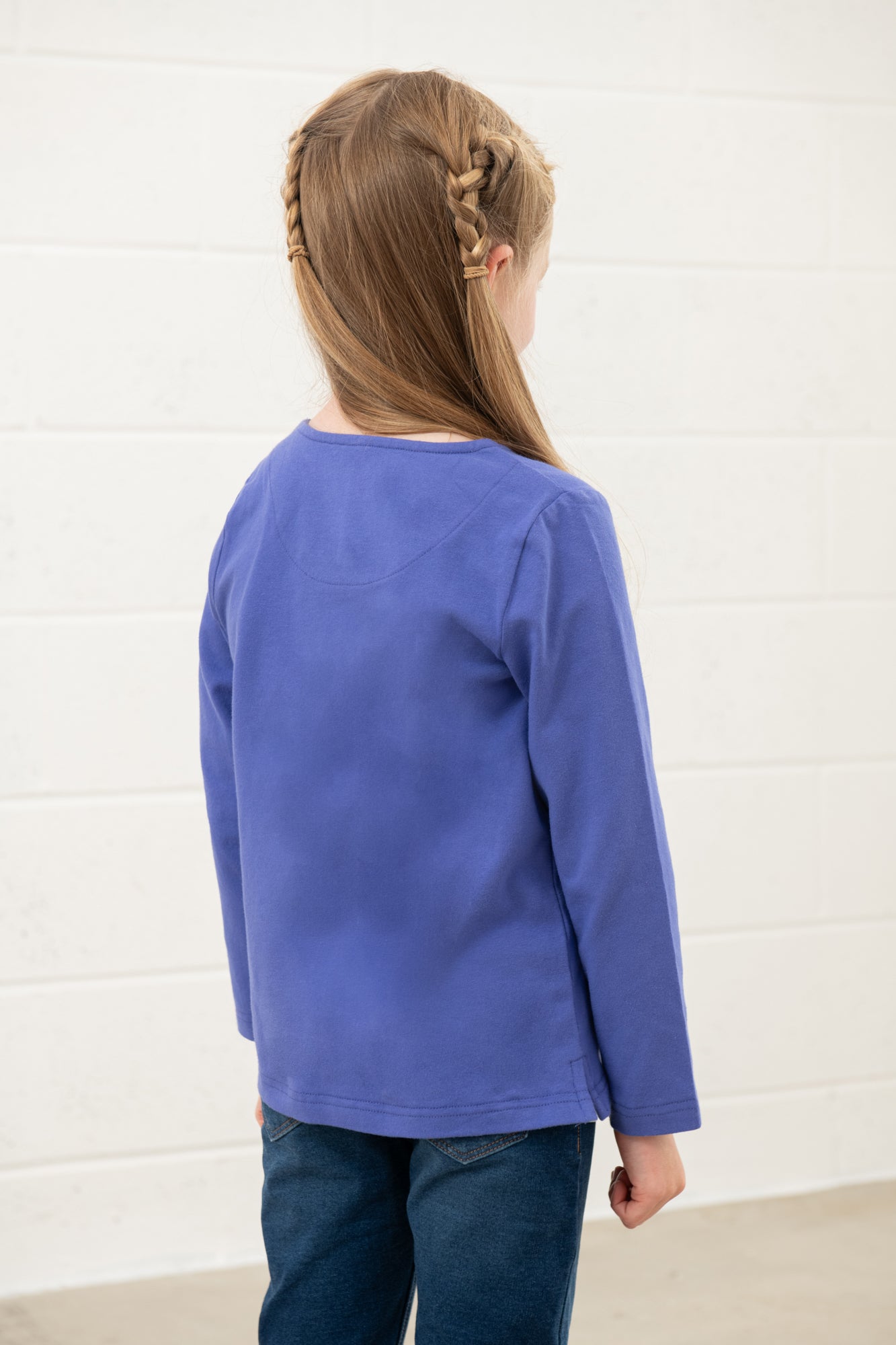 Causeway Top - Dog Print - Lighthouse