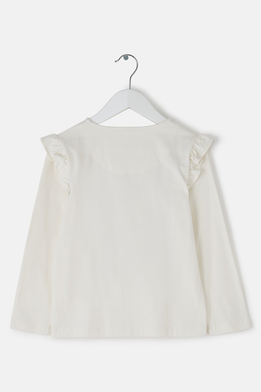 Causeway Top - Floral Heart Print - Lighthouse