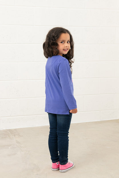 Causeway Top - Horse Print - Lighthouse