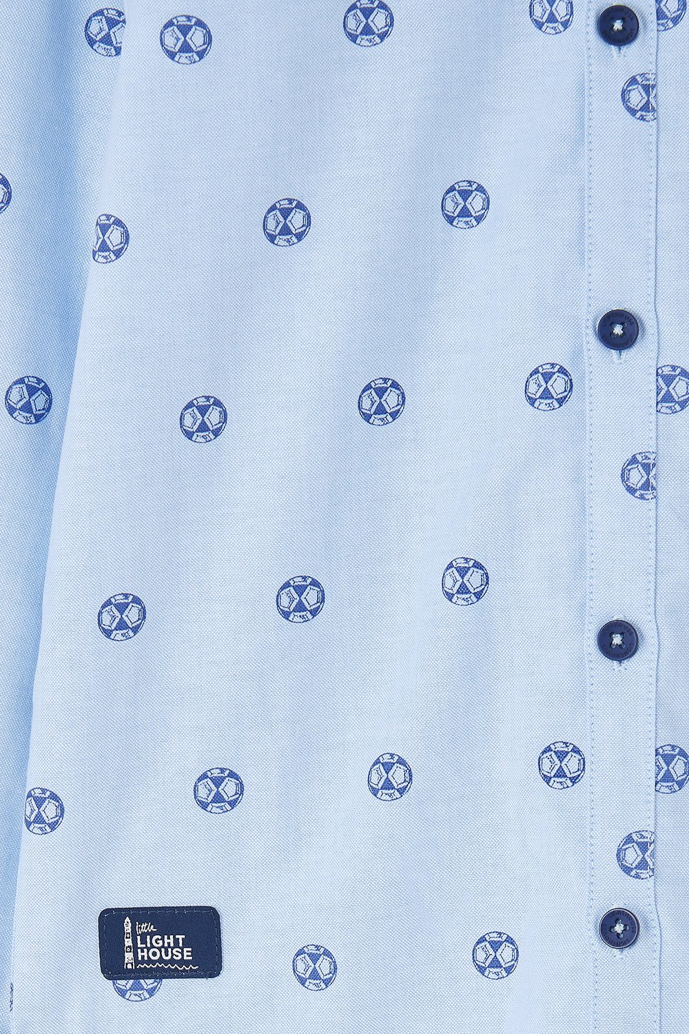 Charlie Shirt - Football Print - Lighthouse