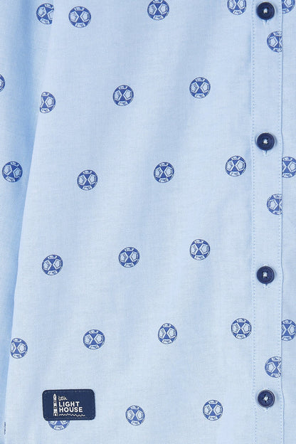 Charlie Shirt - Football Print - Lighthouse