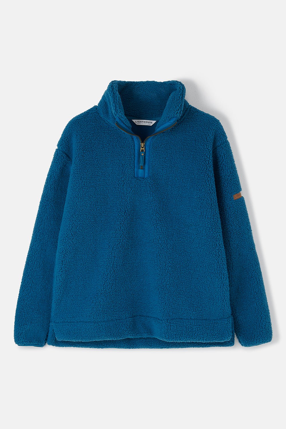 Coast Fleece - Teal - Lighthouse