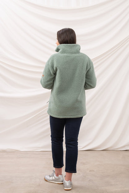 Cobh Fleece - Sage - Lighthouse