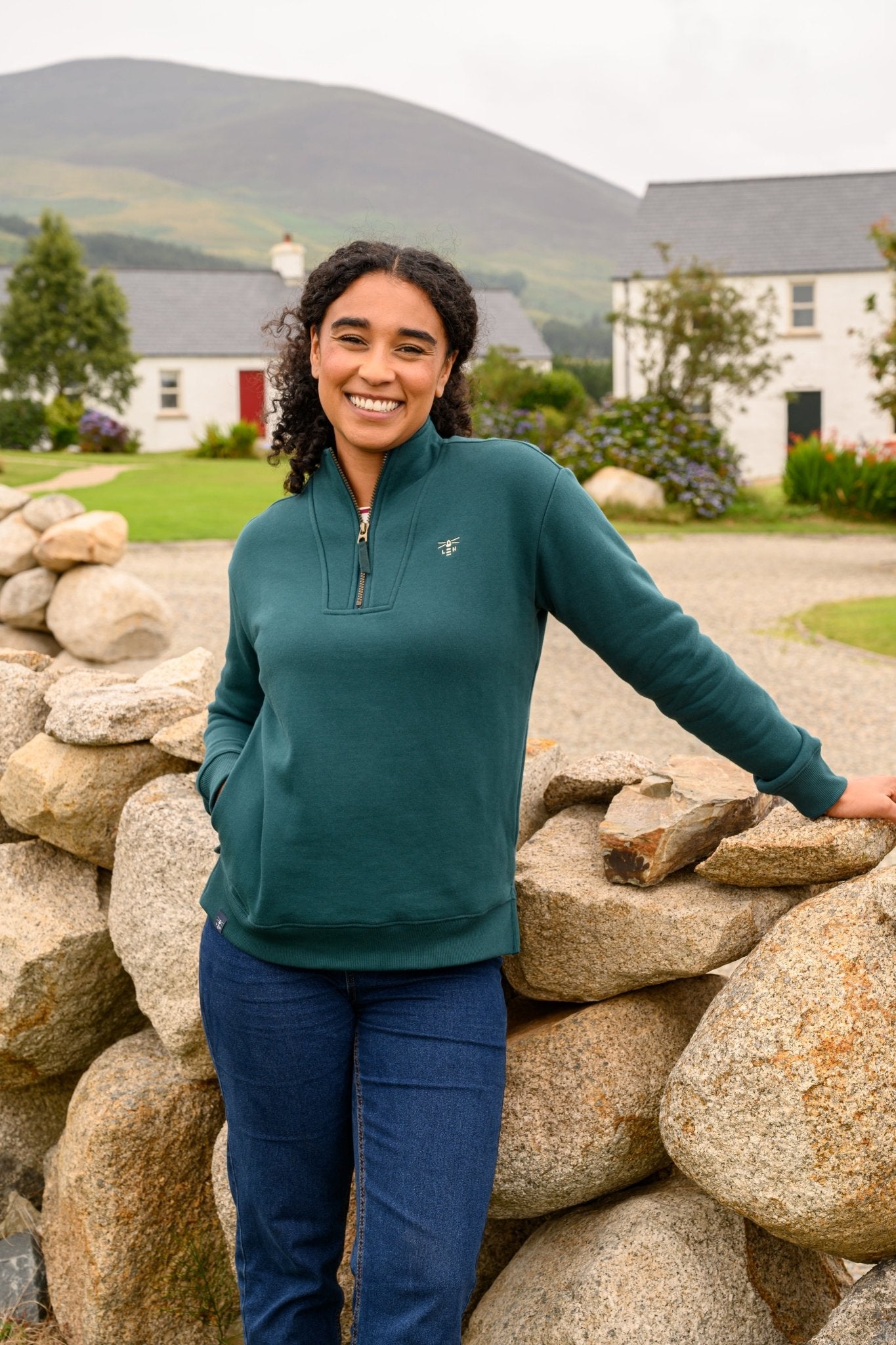 Coral Jersey - Pine - Lighthouse