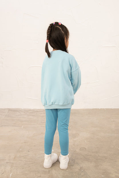 Flora Sweatshirt - Fairy Print - Lighthouse