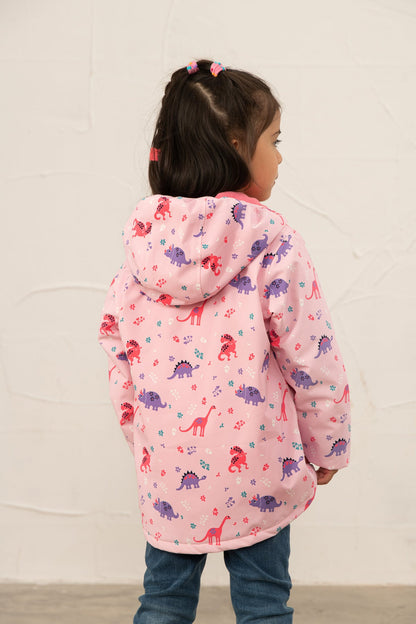 Freya Coat - Dino Dance - Lighthouse