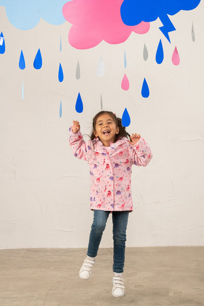 Freya Coat - Dino Dance - Lighthouse