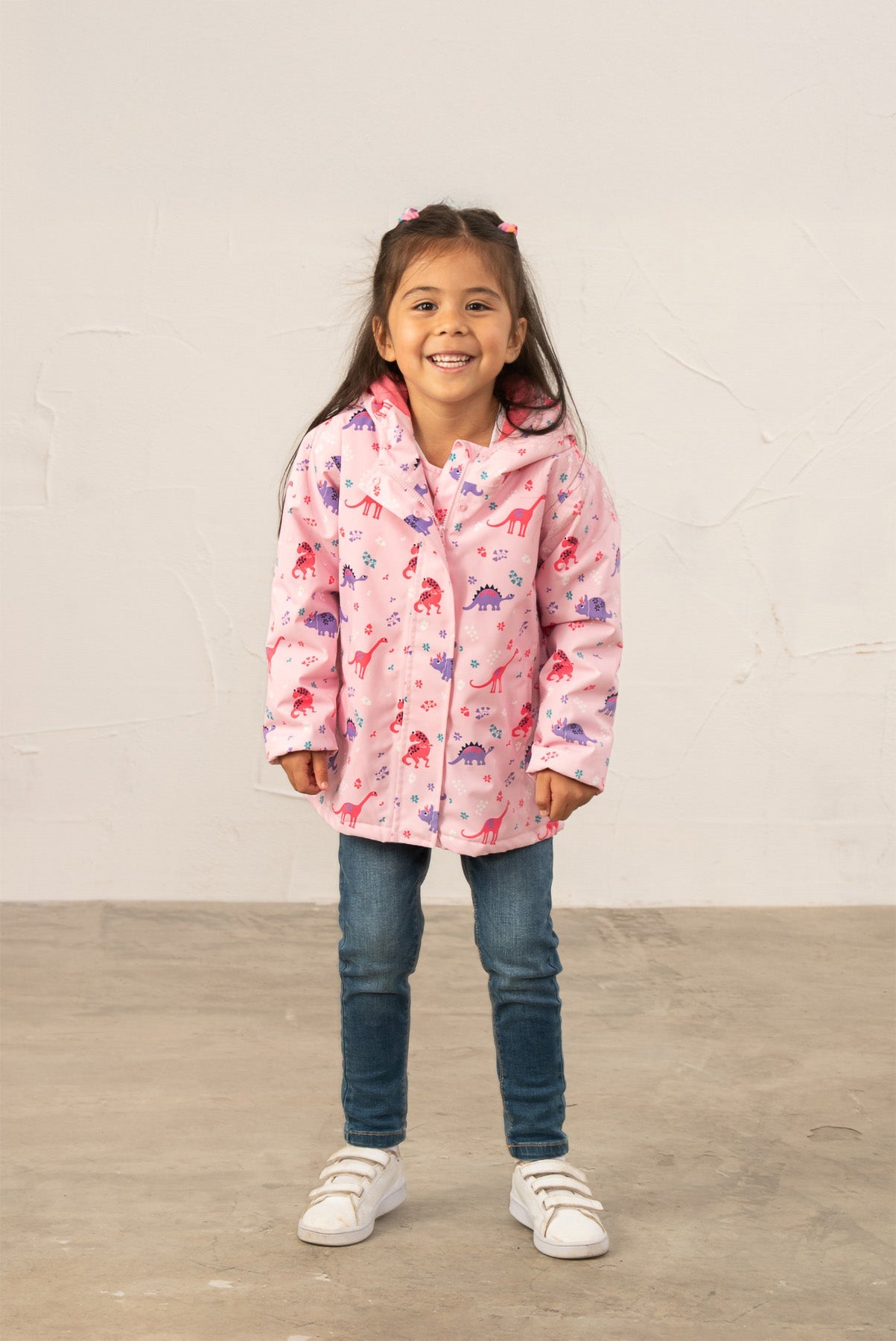 Freya Coat - Dino Dance - Lighthouse