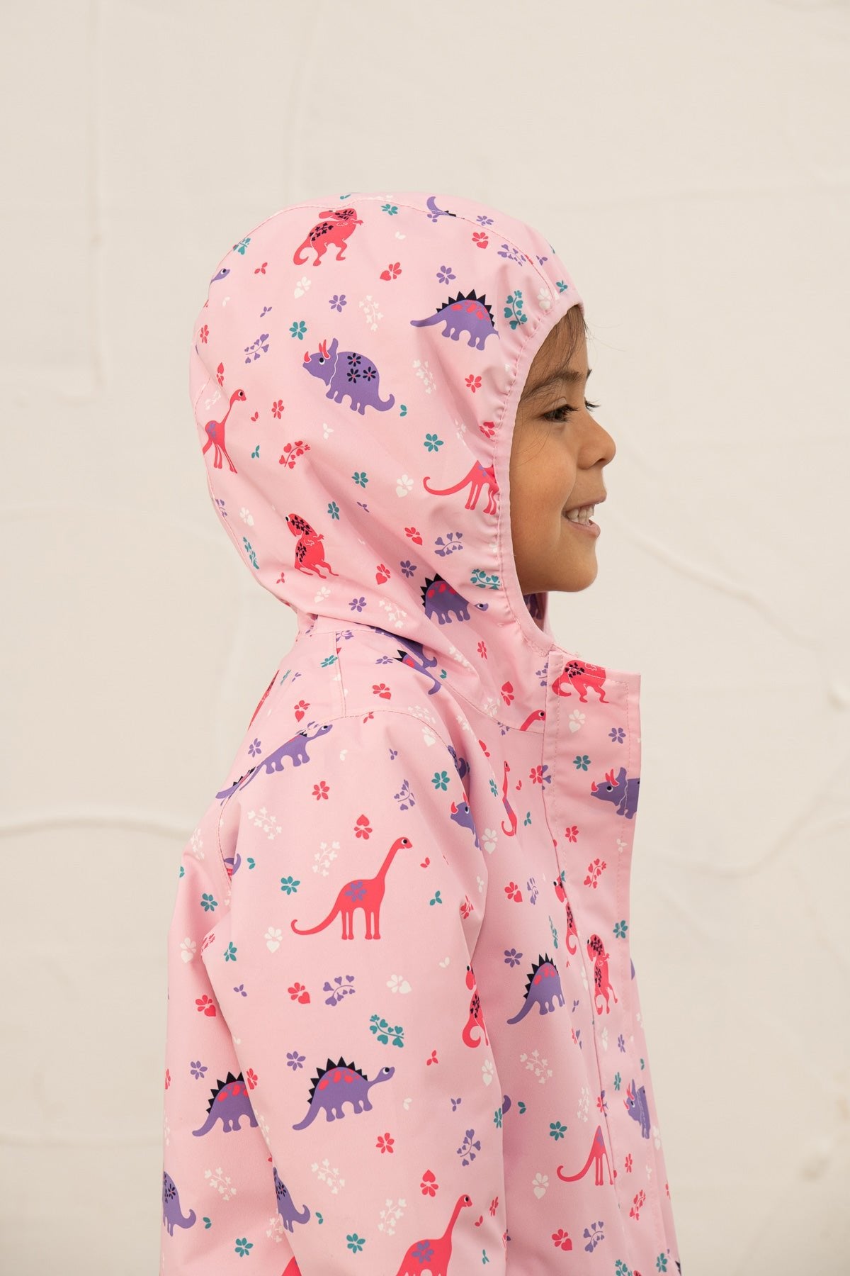 Freya Coat - Dino Dance - Lighthouse