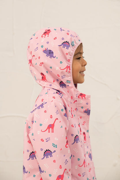 Freya Coat - Dino Dance - Lighthouse