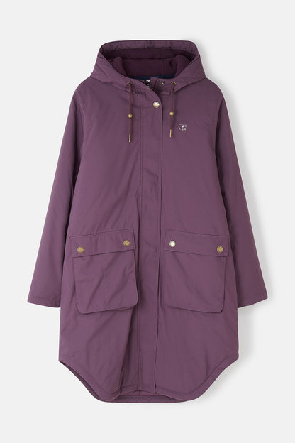 Imogen Coat - Cranberry - Lighthouse