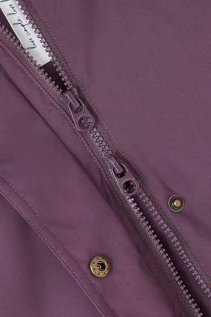 Imogen Coat - Cranberry - Lighthouse