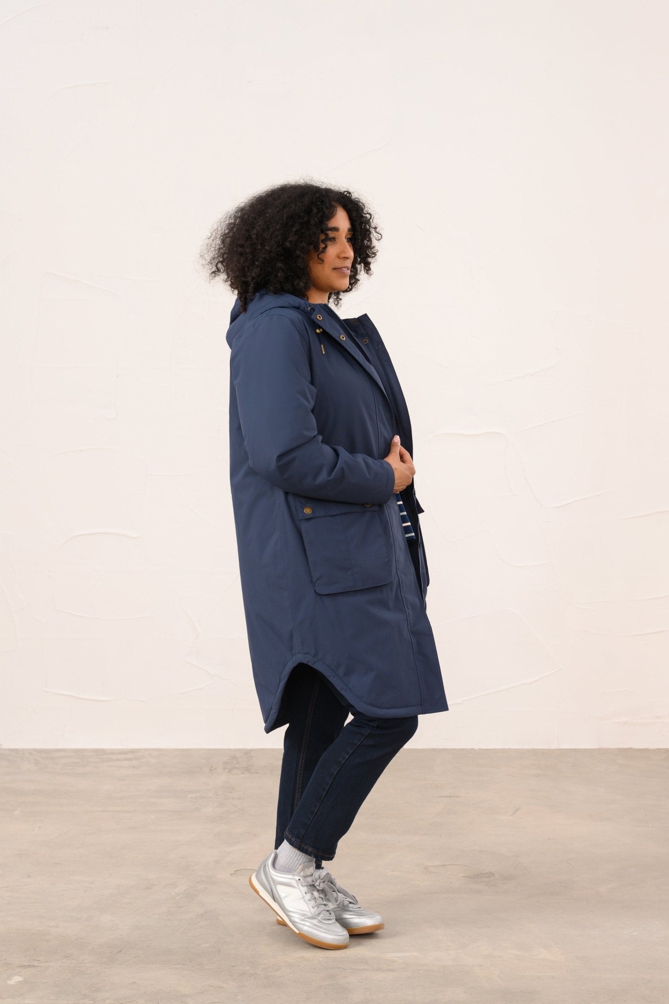 Imogen Coat - Navy - Lighthouse