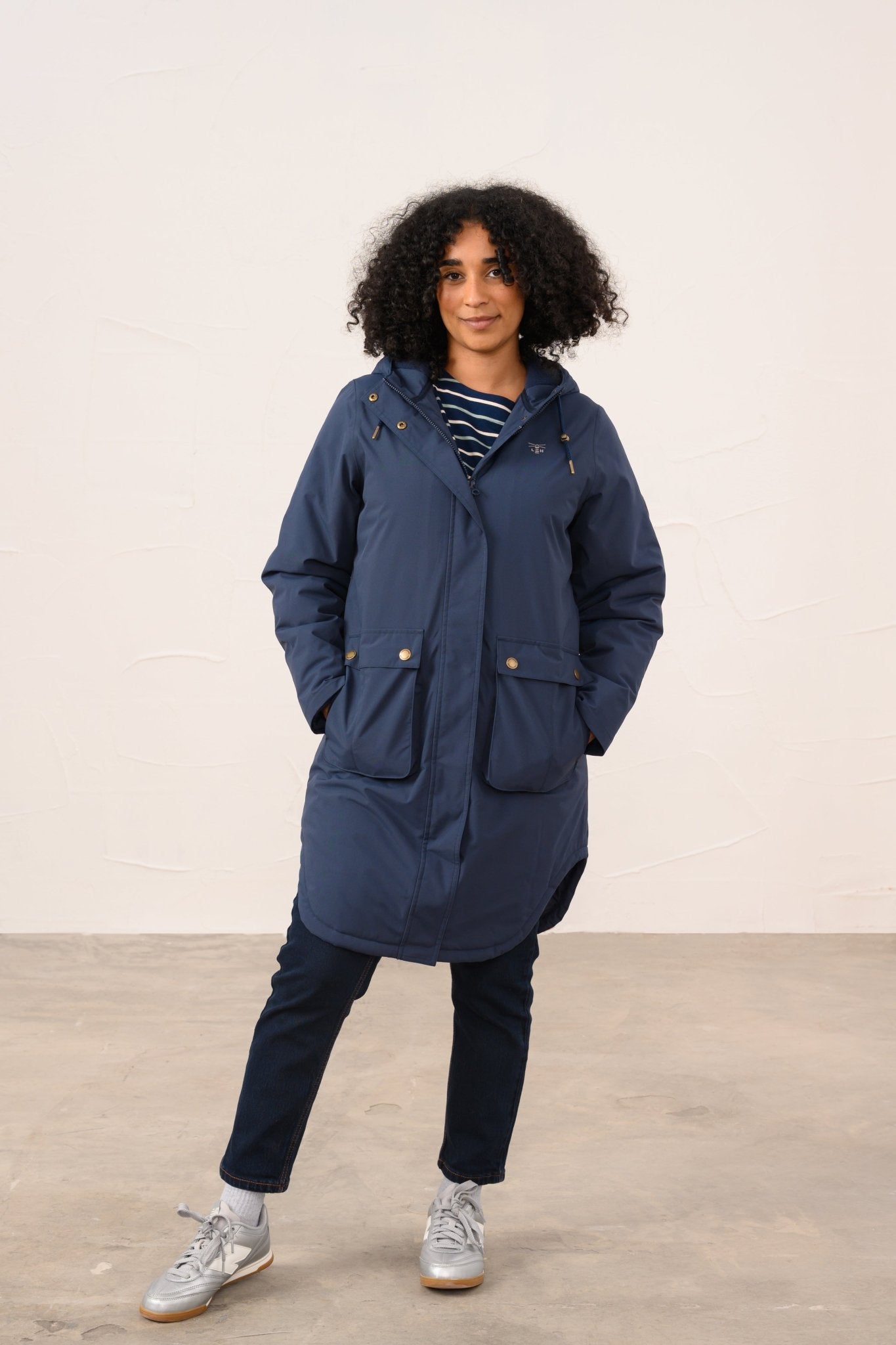 Imogen Coat - Navy - Lighthouse