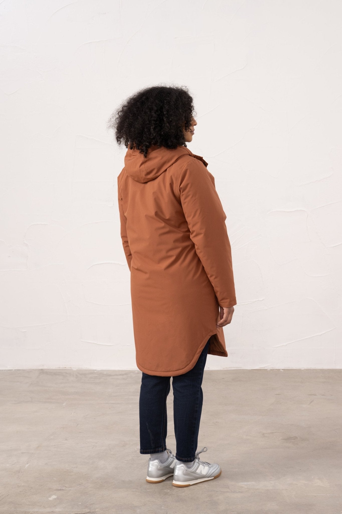 Imogen Coat - Rust - Lighthouse
