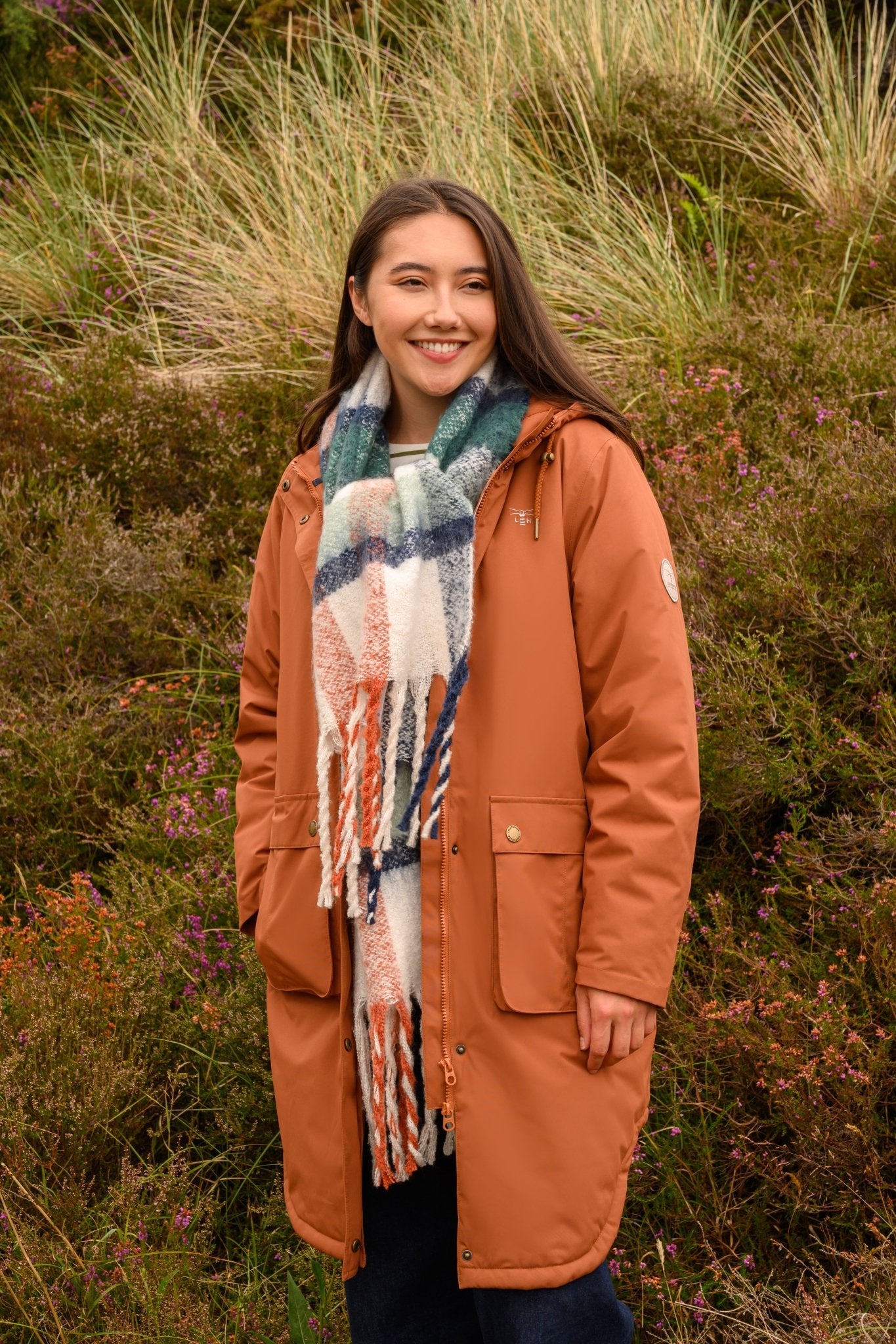 Imogen Coat - Rust - Lighthouse