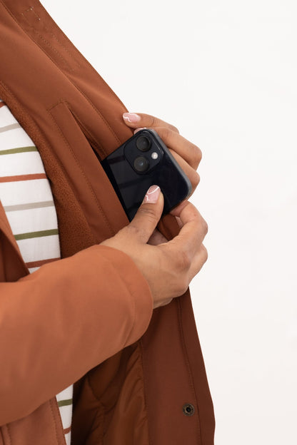 Imogen Coat - Rust - Lighthouse