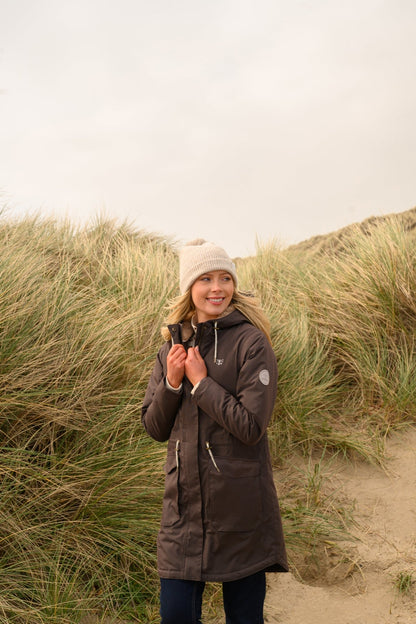 Isobel Coat - Cocoa - Lighthouse