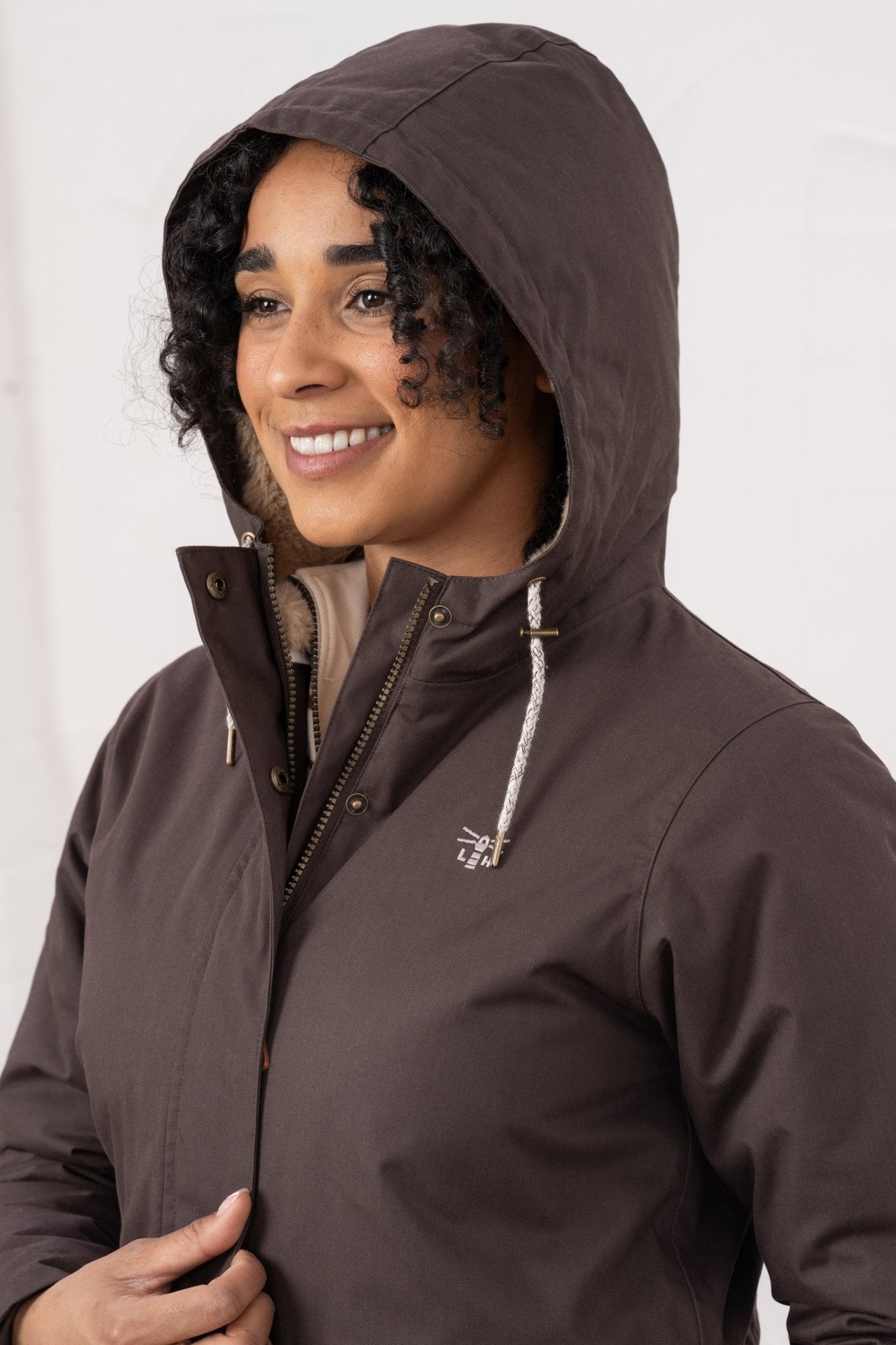 Isobel Coat - Cocoa - Lighthouse