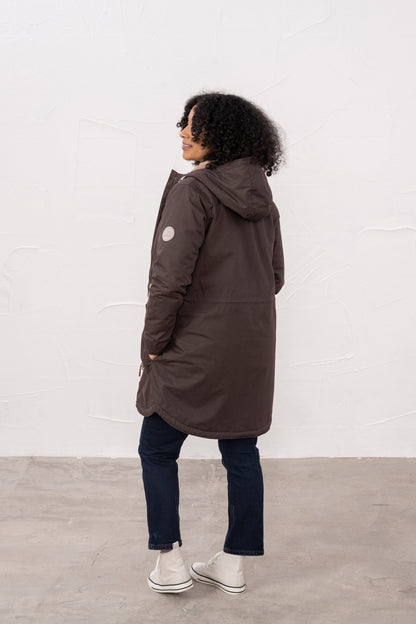 Isobel Coat - Cocoa - Lighthouse