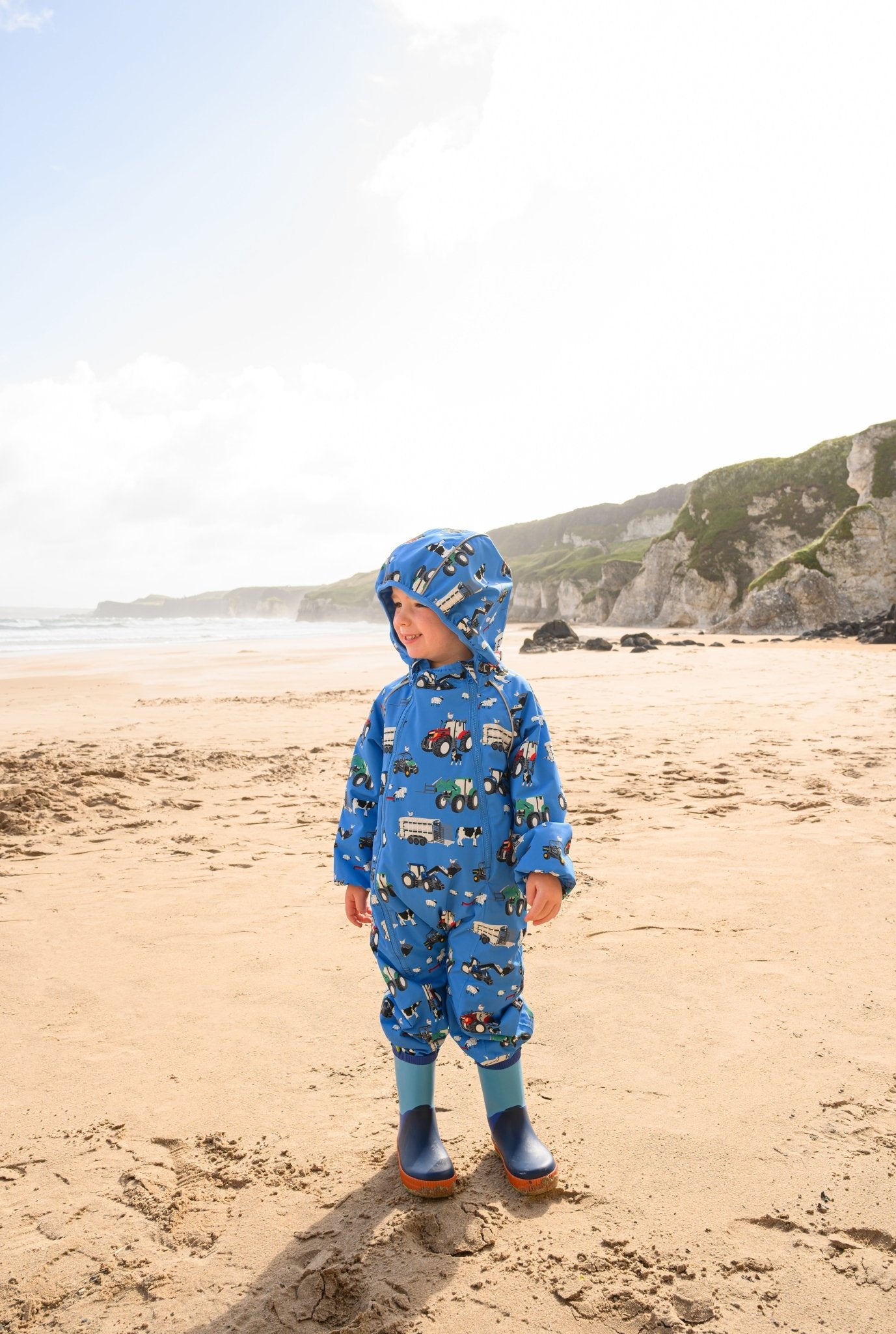 Jamie Puddlesuit - Farm Print - Lighthouse