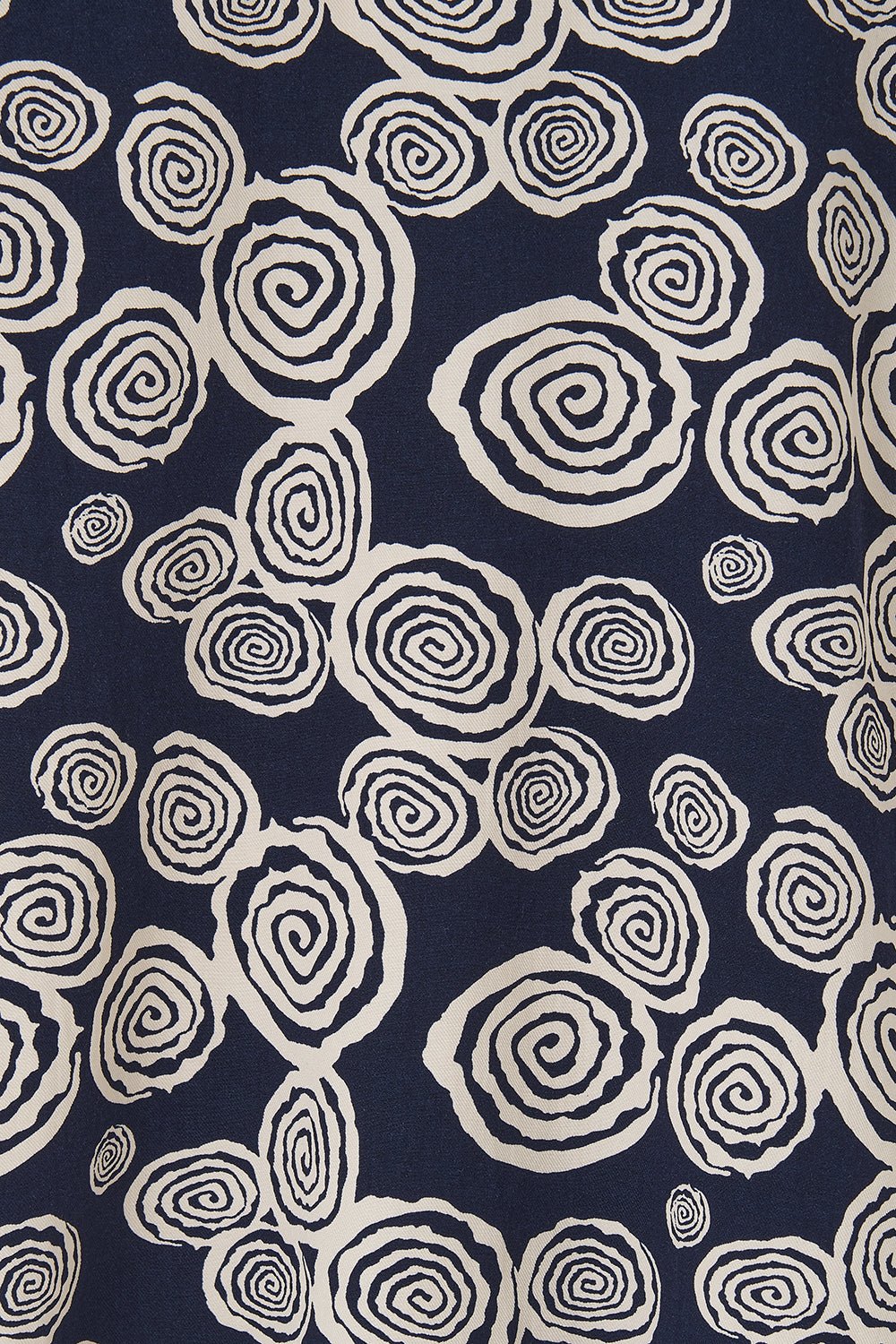 Juliette Blouse - Navy Swirl - Lighthouse