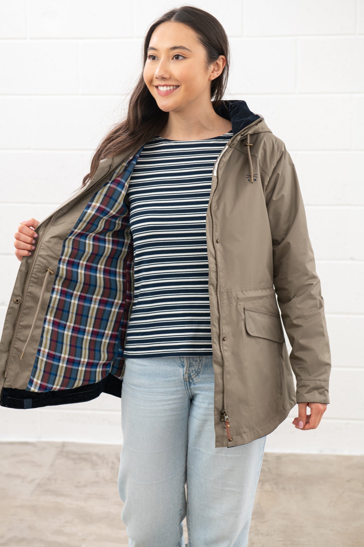 Kendal Raincoat - Fawn - Lighthouse