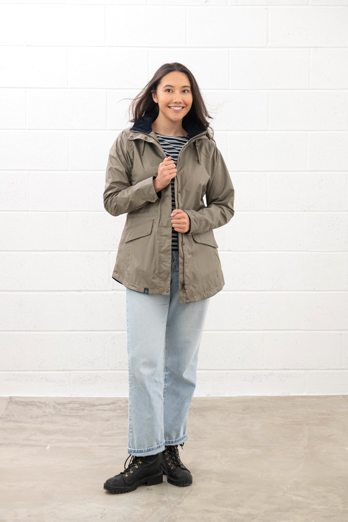 Kendal Raincoat - Fawn - Lighthouse