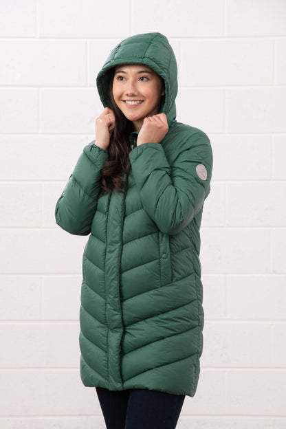 Laurel Coat - Kale - Lighthouse