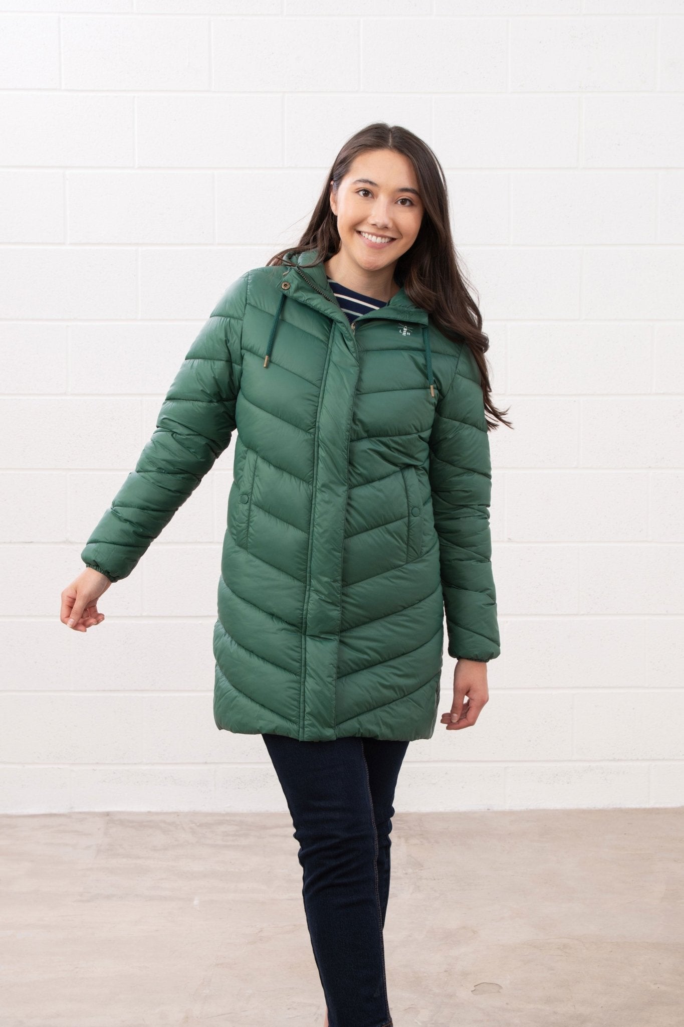 Laurel Coat - Kale - Lighthouse