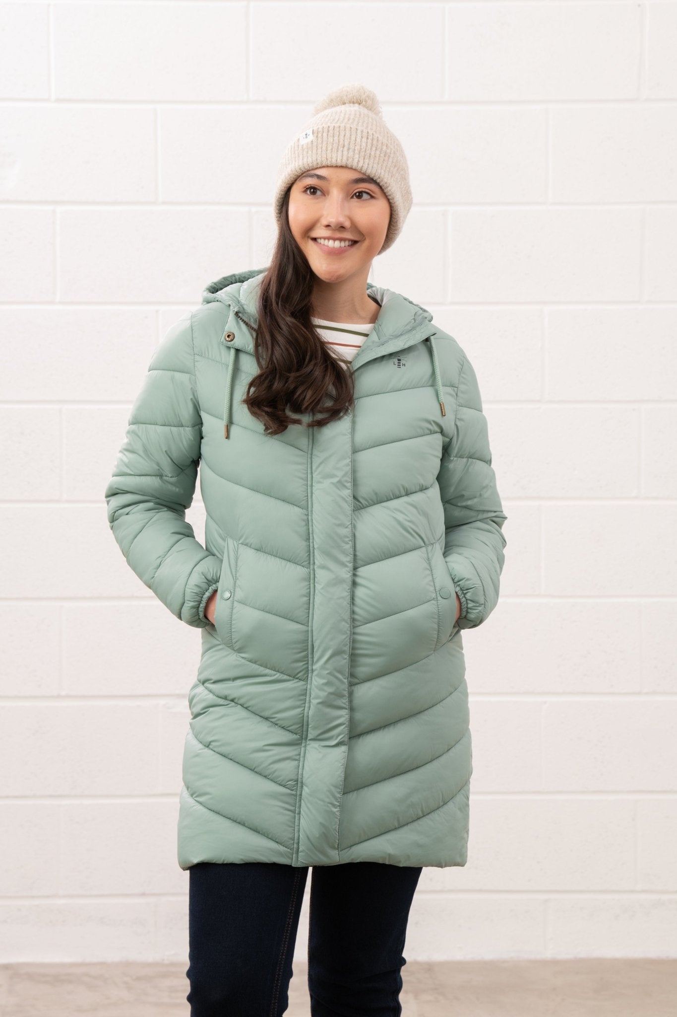 Laurel Coat - Sage - Lighthouse