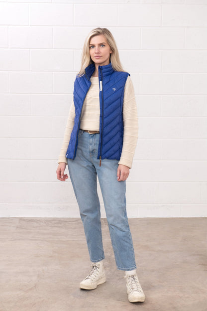 Laurel Gilet - Indigo - Lighthouse