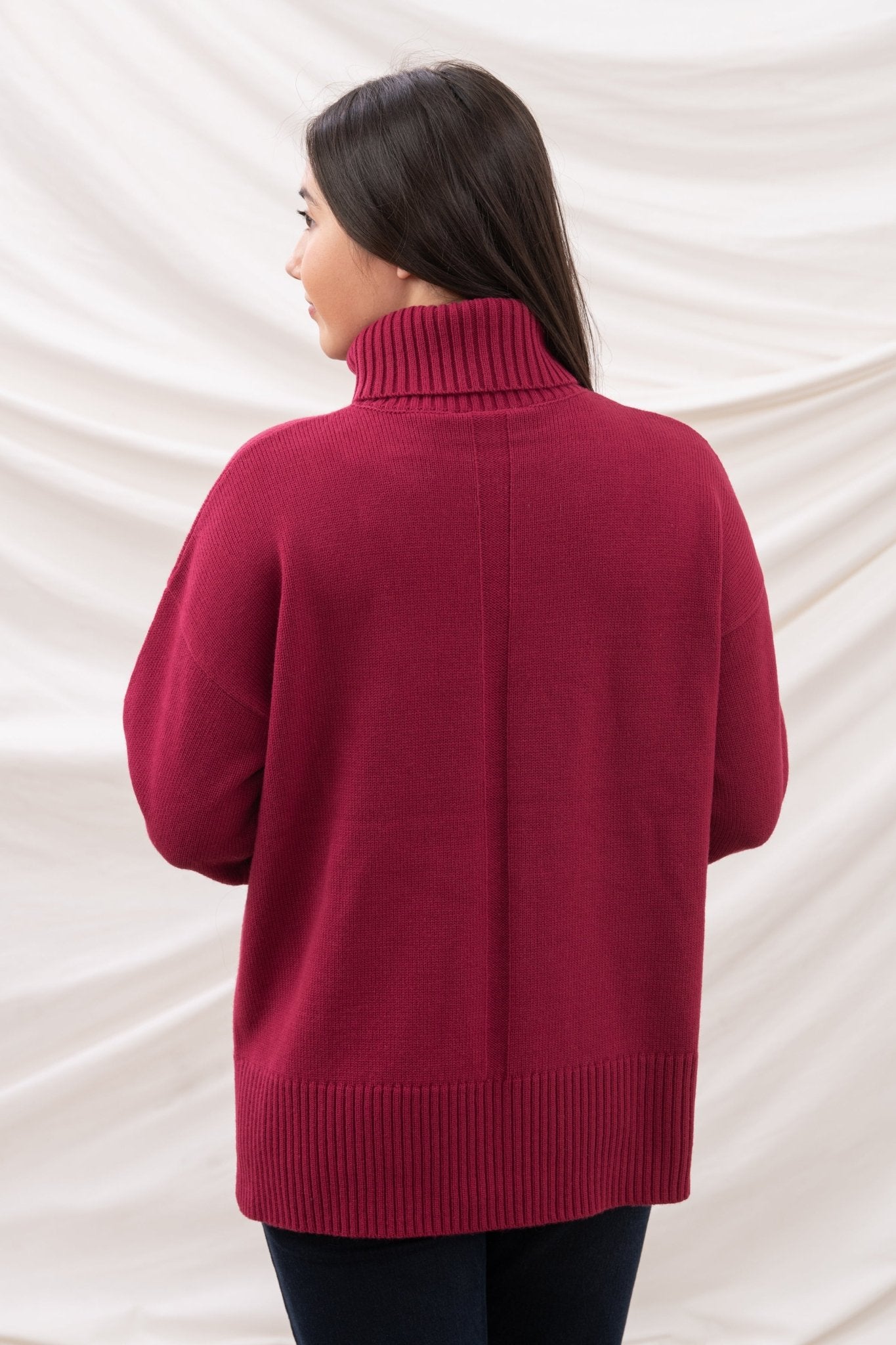 Luisa Jumper - Berry - Lighthouse