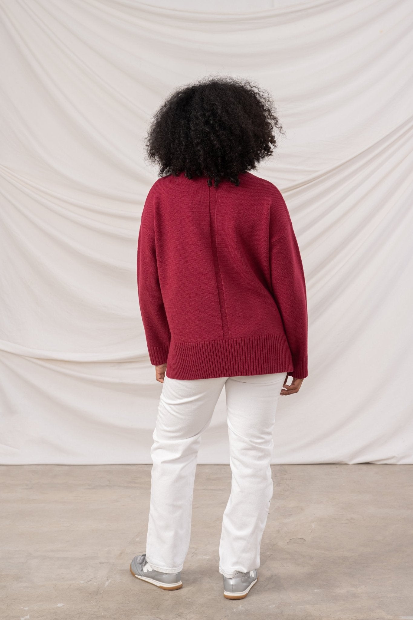 Luisa Jumper - Berry - Lighthouse