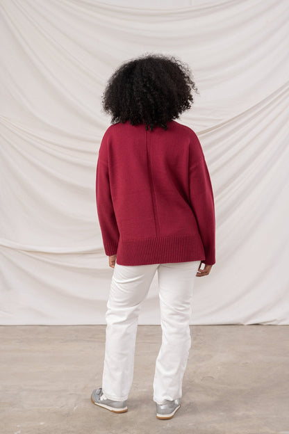 Luisa Jumper - Berry - Lighthouse