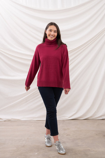 Luisa Jumper - Berry - Lighthouse