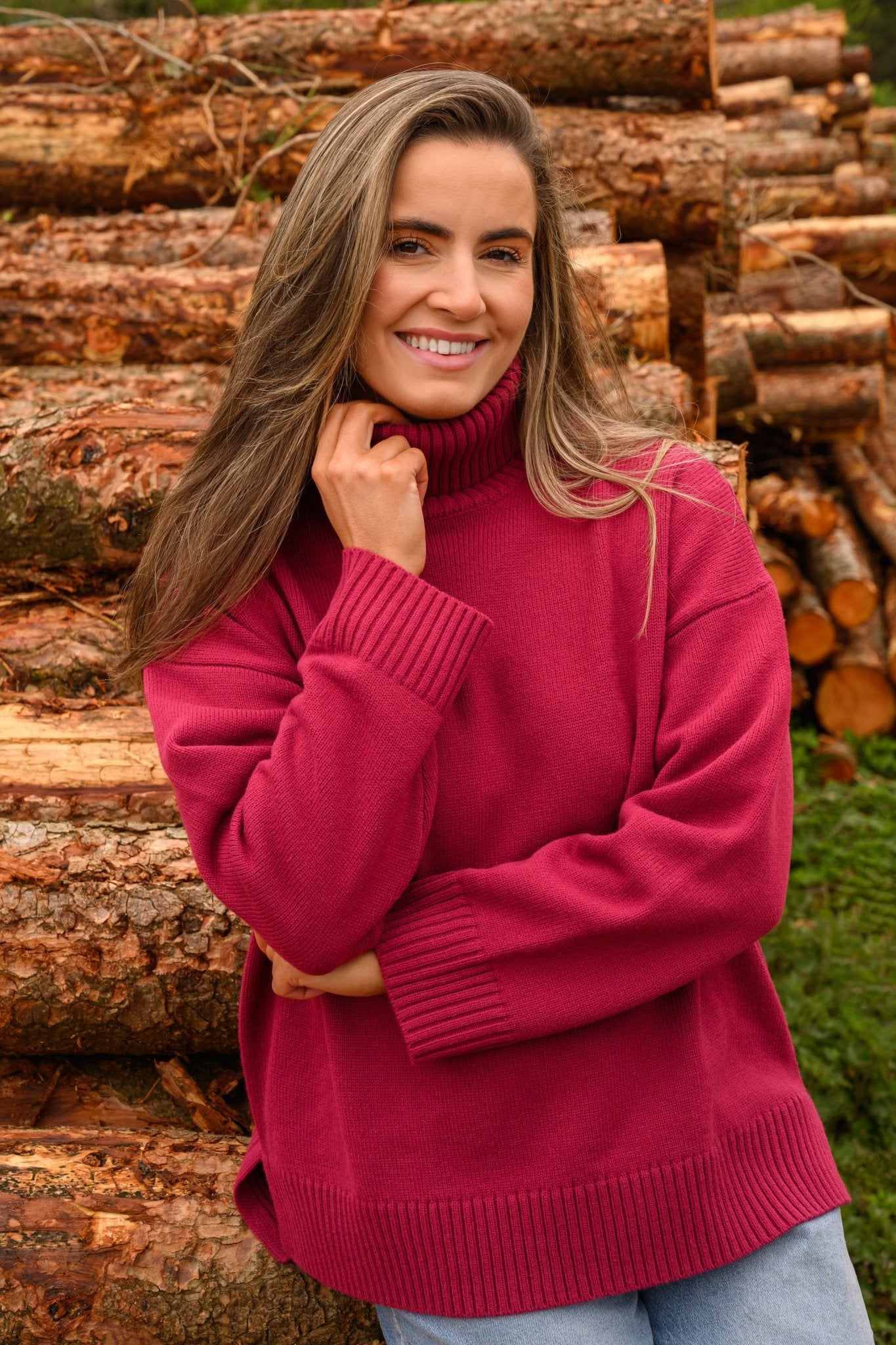 Luisa Jumper - Berry - Lighthouse