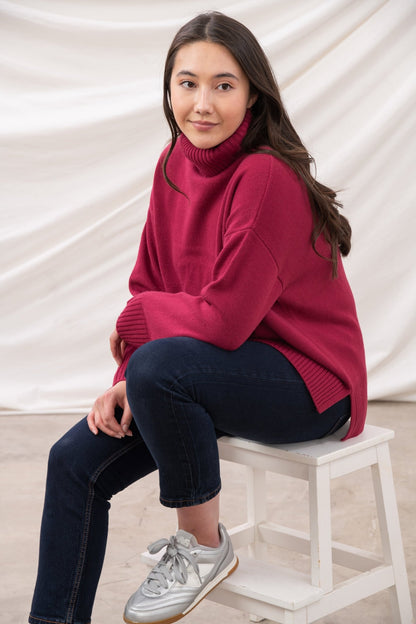 Luisa Jumper - Berry - Lighthouse