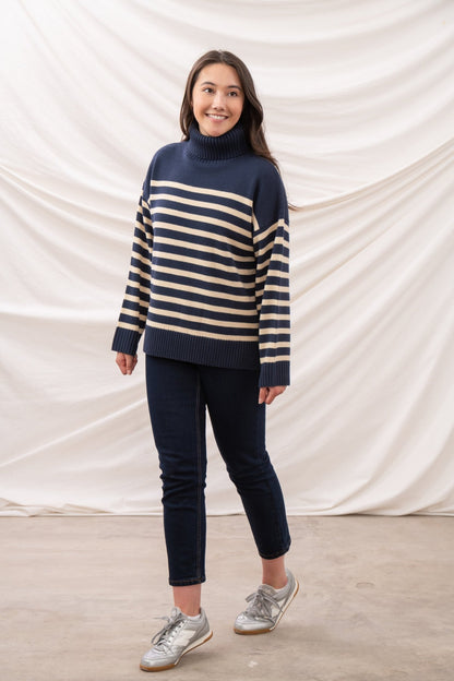 Luisa Jumper - Navy Stripe - Lighthouse