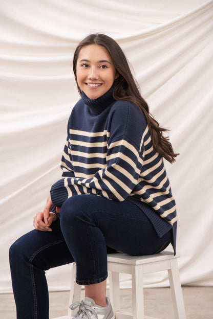 Luisa Jumper - Navy Stripe - Lighthouse