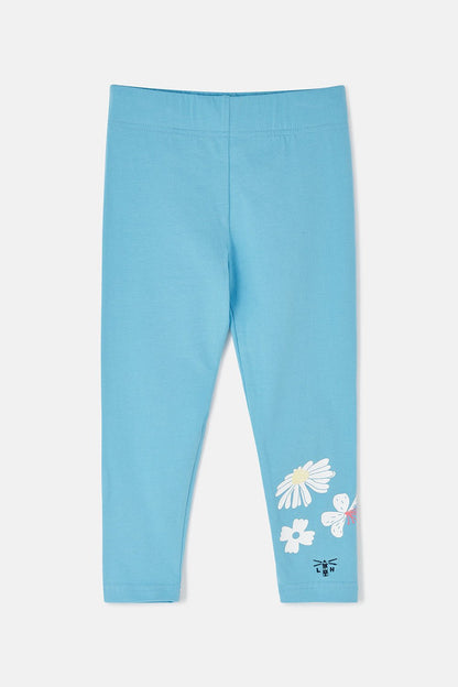 Mollie Leggings - Blue Daisy - Lighthouse
