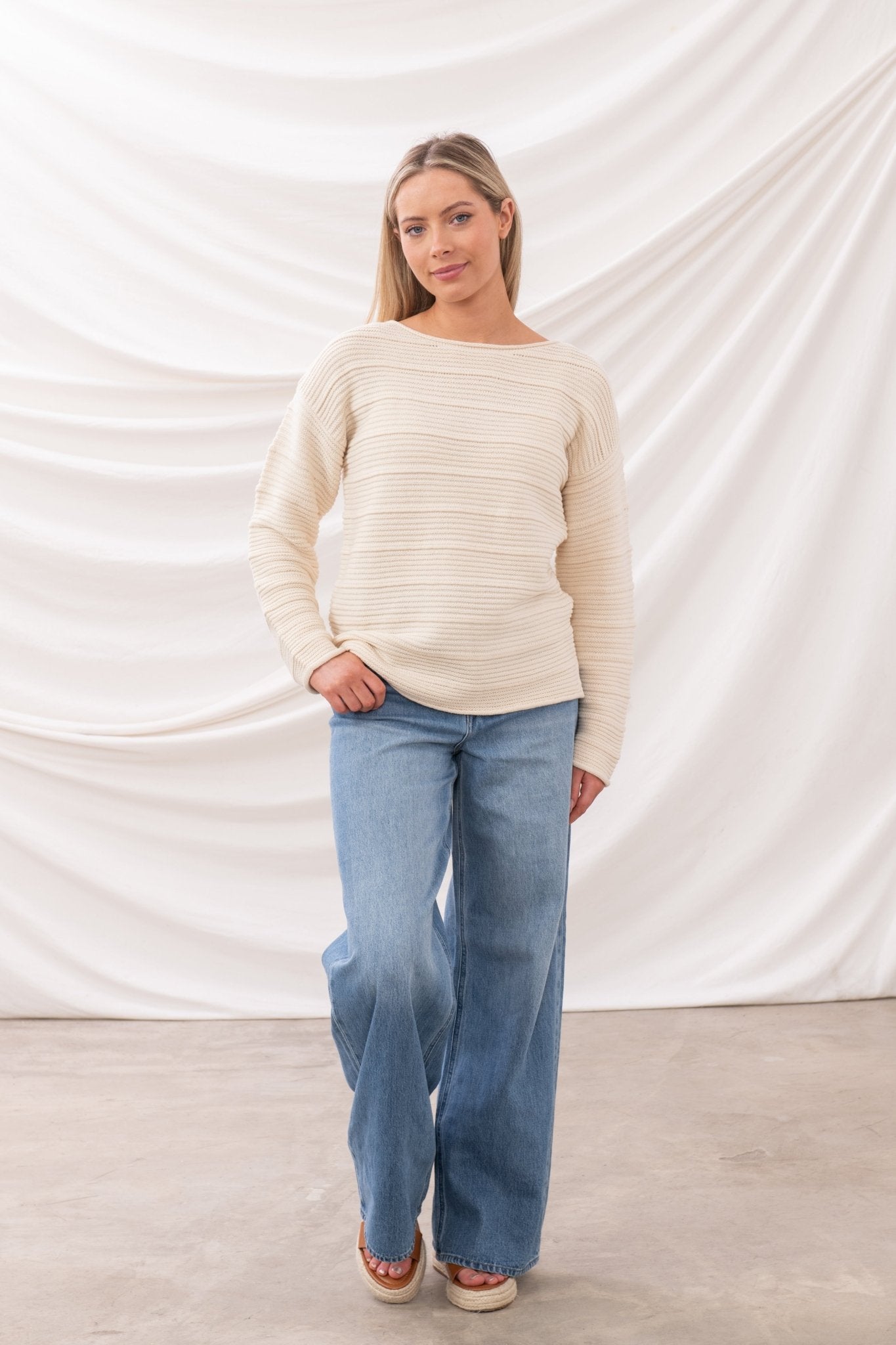 Pearl Jumper - Cream - Lighthouse